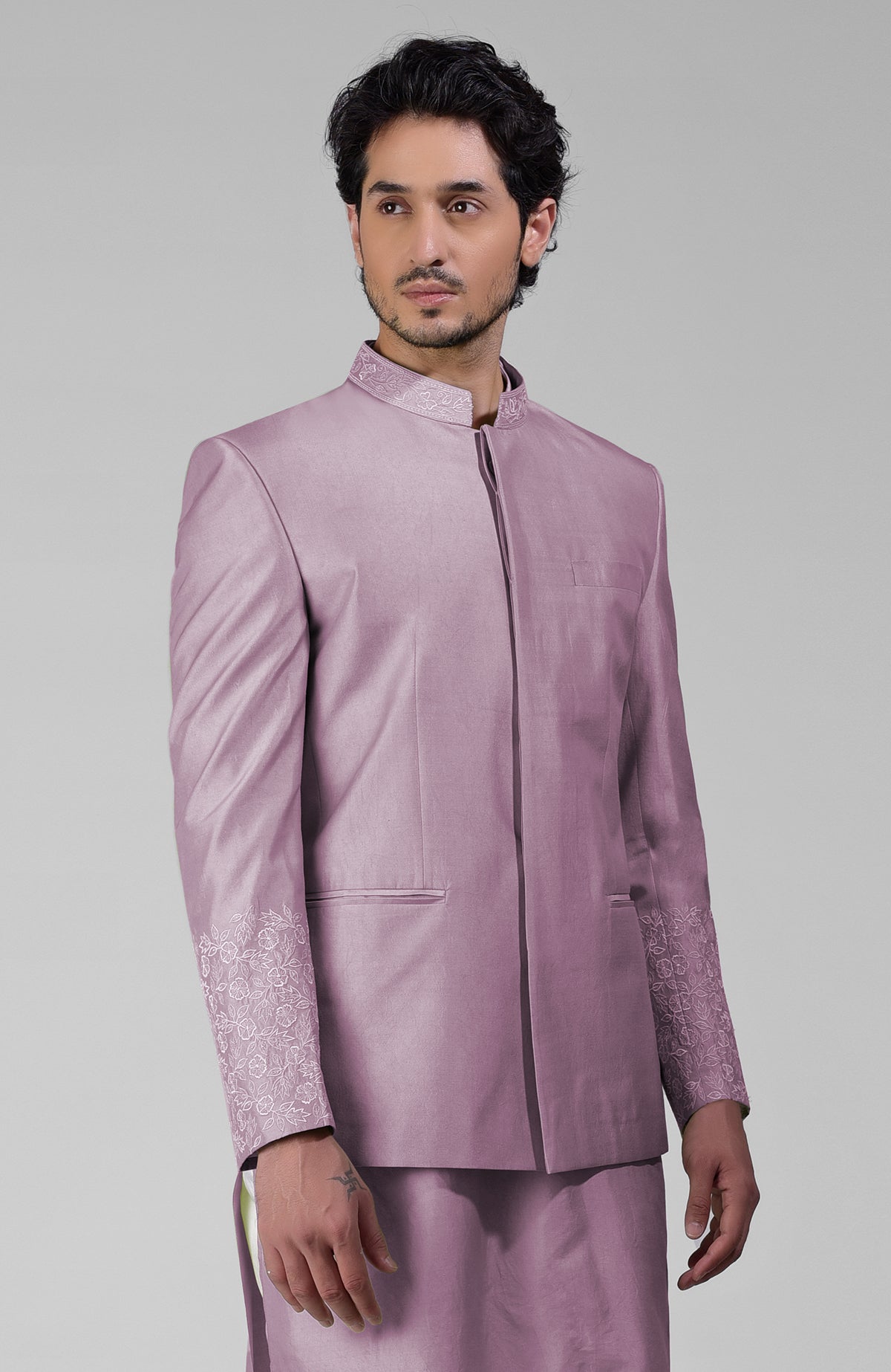 ER CP 3 Pink Embroided Couple Suits – Edge Republic