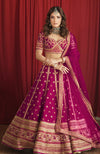 Why I Love Thee Boysenberry Lehenga Set