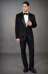 Black Moss Tuxedo Set