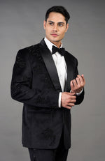 Black Moss Tuxedo Set