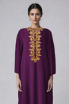 Phlox Kashmiri Tilla Aari Embroidered Kaftan