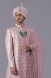 To Be In Love Burnished Lilac Embroidered Sherwani Set