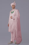 To Be In Love Burnished Lilac Embroidered Sherwani Set