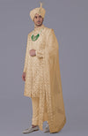 To Be In Love Burnished Lilac Embroidered Sherwani Set