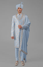 Yours Dewkist Embroidered Sherwani Set