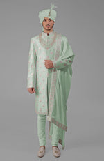 Yours Dewkist Embroidered Sherwani Set