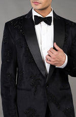 Black Moss Tuxedo Set