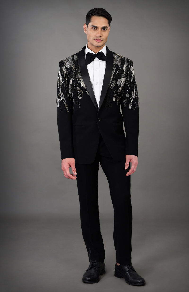 Black Camo Tuxedo Set Talking Threads