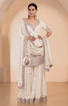 Sea Salt Marori Gota Patti & Zardozi Hand Embroidered Sharara Set