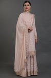 Chikankari & Gota Patti Hand Embroidered Sharara Suit