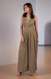 Brownie Gold Tilla Hand Embroidered Jumpsuit