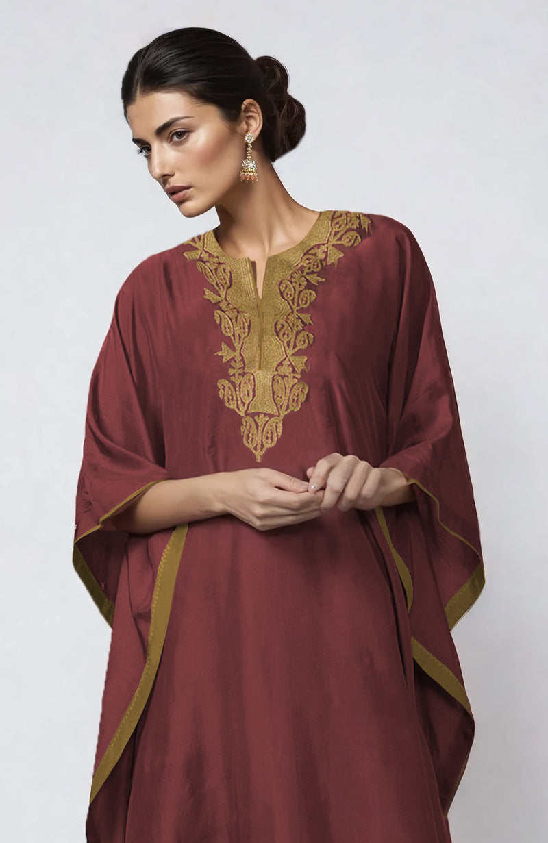 Chutney Kashmiri Tilla Embroidered Kaftan