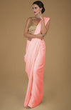 Blush Timeless Pure Pashmina Cashmere Saree With Blouse