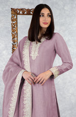 Elderberry Kashmiri Tilla Embroidered Kurta Set