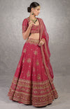 Unending Love Red Lehenga Set