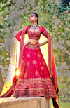 Unending Love Hot Pink Lehenga Set