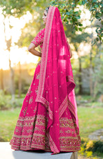 Unending Love Hot Pink Lehenga Set