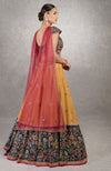 How do I love thee Classic Blue Lehenga