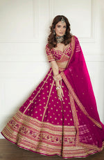 Why I Love Thee Boysenberry Lehenga Set