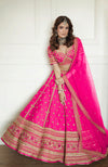 Why I Love Thee Flamingo Pink Lehenga Set