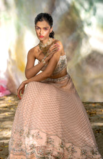 For Keeps Champagne Pink Lehenga Set